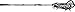 STX Lacrosse Women's CRUX 300 Complete Stick Graphite Head with Black Runway Pocket on STX 7075 Alloy Shaft