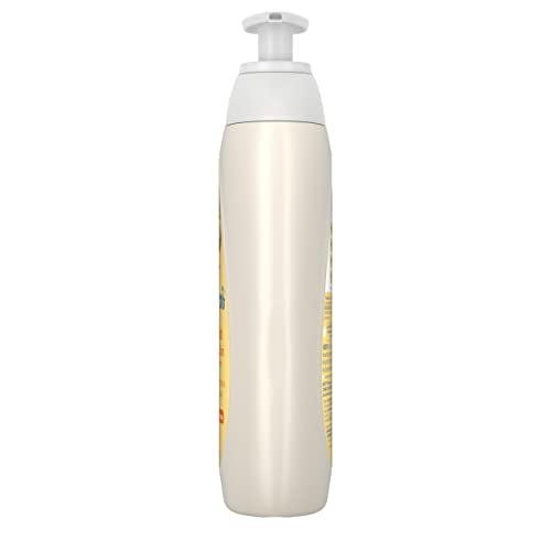 JOHNSON’S SKIN NOURISH MOISTURIZING BABY LOTION FOR DRY SKIN WITH SHEA & COCOA BUTTER SCENTS, GENTLE & LIGHTWEIGHT BODY LOTION FOR THE WHOLE FAMILY, HYPOALLERGENIC, DYE-FREE, 16.9 FL. OZ