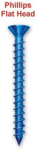 ITW Red Head PF4-600 1/4" x 6" Tapcon Climaseal Masonry Anchor 100 Per Box