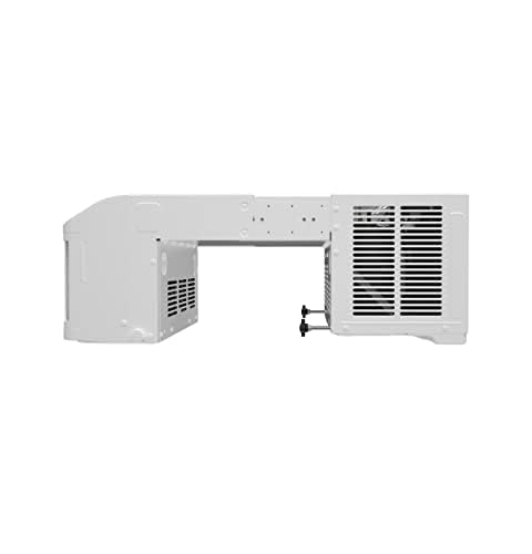 GE Profile ClearView Window Air Conditioner Unit, 6,100 BTU, U-Shaped Adjustable Depth, Cooling up to 250 sq ft., Ultra Quiet, SMART Home Capable, Includes Remote, White