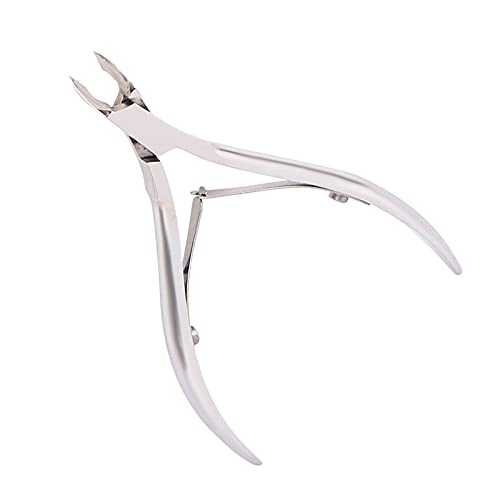Cuticle Remover Cutter Stainless Steel Nipper Professional Sharp Fingernail Toenail Clipper Nail Scissors Dead Skin Remover Nail Care Tool for Manicure Pedicure Tools