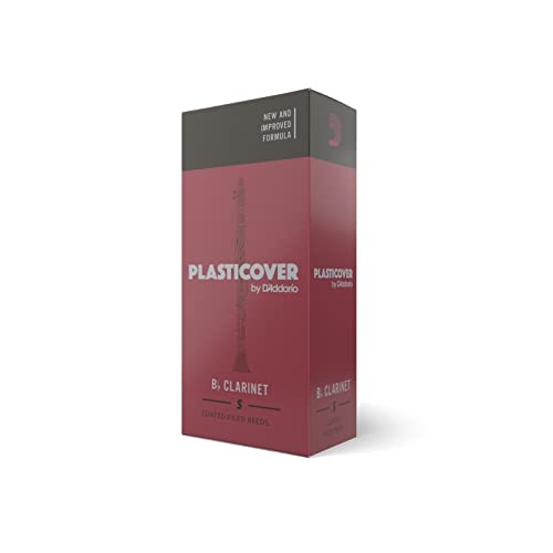 Rico Plasticover 4.0 Strength Reeds for Bb Clarinet (Pack of 5)