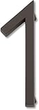 Atlas Homewares AVN1-O Modern Avalon 4.5-Inch No. 1 House Number, Oil Rubbed Bronze