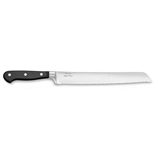 Wusthof 9 Inch Double Serrated Bread Knife Classic, Black Custom