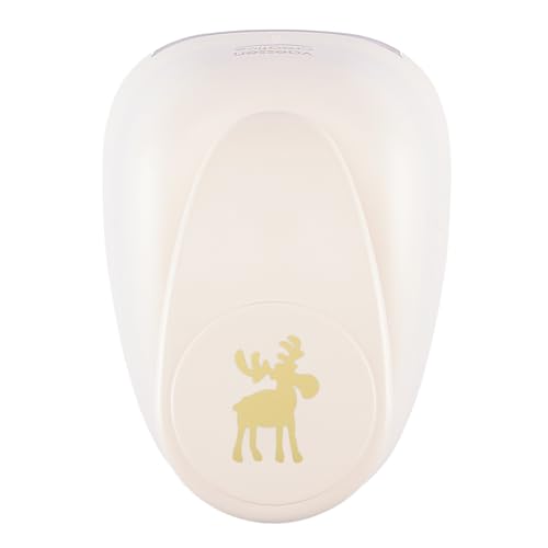 Vaessen Creative Craft Paper Punch - Moose - 4,6 x 6,8 cm - Circle Cutter for Crafting and Card Making