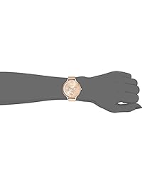 Skagen - skw2314 Anita de la mujer Rose Gold-Tone Reloj de acero inoxidable con malla pulsera