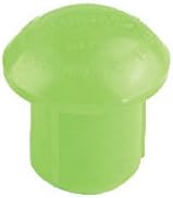 BarGard Protector Caps, A10 (Fits 3/8"–1 1/4" Rebar &amp; 1 3/4" ID Pipe), Lime (7 Pack)