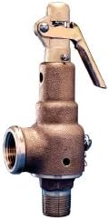 Kunkle 6010HH 2" x 2" set 160 psi AIR/GAS