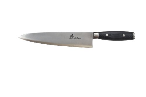 Zhen japanese vg-10 3 layers forged steel gyuto chef me…