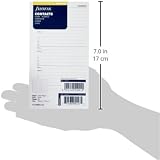 Filofax Personal Contacts Name Address Email Telephone Fax Mobile Refill White view 4