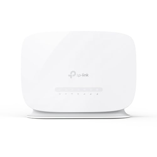 TP-Link Archer MR505 LTE Router, 4G+ Router unterstützt SIM Karten, 4G+ Cat6 bis zu 300Mbps, WLAN Dual-Band AC1200, Gigabit-LAN/WAN-Anschlüsse, Plug a