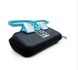 BG Climbing - Safety Glasses for Climbing (blue), Comfortable and Sturdy, Clear Vision in Cliff and Gym, Climbing Accessory