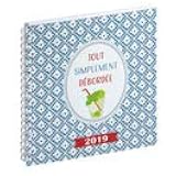 AGENDA DE BUREAU LADY 18S SPIRALÉ DODO & CATH 15 X 17 CM Semainier Janvier A Decembre 2026