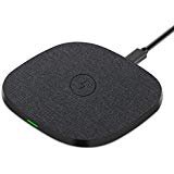 QI Wireless Charger for iPhone x/iPhone 8/iPhone 8 Plus, Qi Certified Ekoson Wireless Charging Pad with Anti-Slip Fabric Base for Samsung Galaxy S9 / S9+, Note 8 / S8