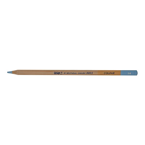 Royal Talens Bruynzeel Design Colored Pencil, 3.7mm Core, Smyrna Blue #14 (880514K)
