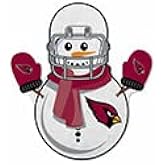 Rico Industries NFL Football Snowman Shape Cut Pennant - Home and Living Room Décor - Soft Felt EZ to Hang