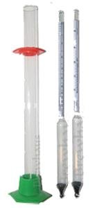 Alcoholmeter / Hydrometer / Glass Test Cylinder 9 21wL8F8GqhL