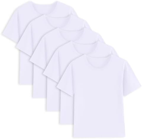 Amazon.com: HonestBaby 5-Pack Short Sleeve T-Shirts for Baby