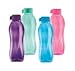 Tupperware Aquaslim Water Bottle Set, 500ml, Set of 4 (B.5L) Colors May Vary