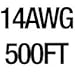 Mediabridge™ 14AWG Speaker Wire w/Convenient Pull-Out Box (500 Feet, White) - 99.9% Oxygen Free Copper - UL Listed CL2 Rated for in-Wall Use (Part# SW-14X2-500-WH)