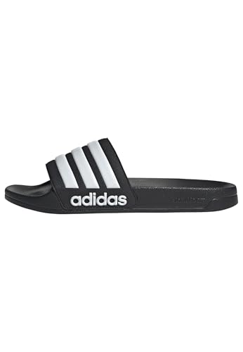 adidas Adult Adilette Shower Core Black/White/Core Black 11