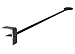 BBQ Fans Letter F Steak Branding Iron