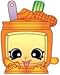 2014 SHOPKINS FIGURES - NUTTY BUTTER #016 SEASON 1 - RARE