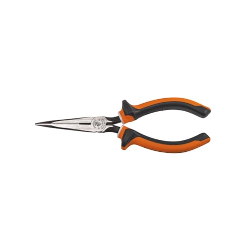 Linemans Pliers, Long Nose Side Cutters, 7-Inch Slim Insulated KLEIN TOOLS 2037EINS
