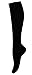 Yomandamor Women's Mild(8-15 mmHg) Compression Socks(3 Pair Packs) Size 9-11 (Assorted) (9-11, Black)
