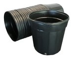 Viagrow 1 Gal. Plastic Nursery Pots (3.78 Liters) 10-Pack