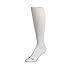 Hocsocx White Performance Liner Socks Moisture Wicking Protection for Field Hockey Soccer Ski Horseback Riding | Medium