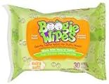 Boogie Wipes, Gentle Saline Wipes for Stuffy Noses (Pack of 36)