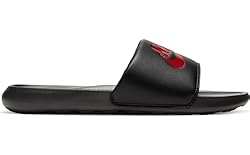 Nike Men's Victori One Loafer, Black/Red, 7