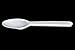 Daxwell Plastic Taster Spoons, Light Weight Polypropylene (PP), 3.25