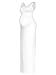Womens Sleeveless Side Ruched Split Bodycon Maternity Maxi Dress Slim Round Neck Casual Pregnancy Tank Dress White