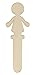 Juvale 100-Pack Wooden People-Shaped Craft Stick Set, 5.8 x 2 x 0.1 Inch DIY Arts, Crafts & Projects Supplies
