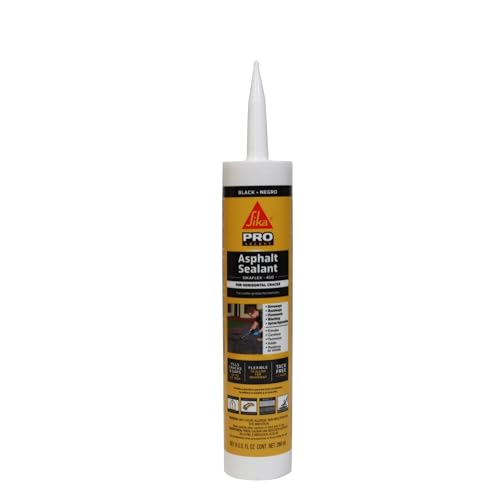 Sikaflex410 Asphalt Sealant, Black, SelfLeveling Hybrid Sealant For