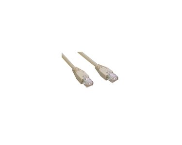 MCL 3m CAT 5e F/UTP Crossover Patch Cable - Grey