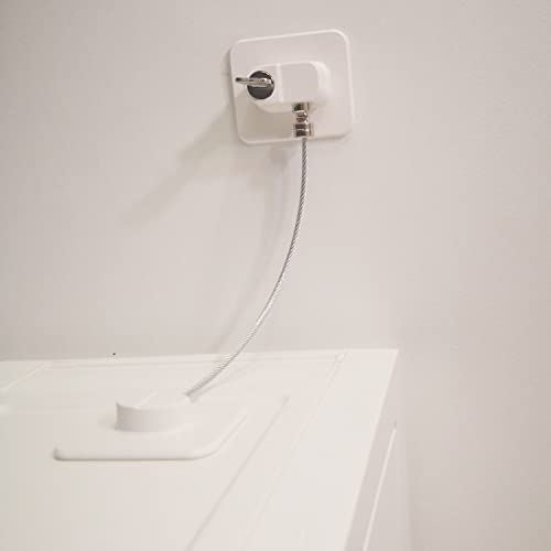 YEYA Upgraded No Drill Furniture Wall Anchors for Baby Proofing, Anti