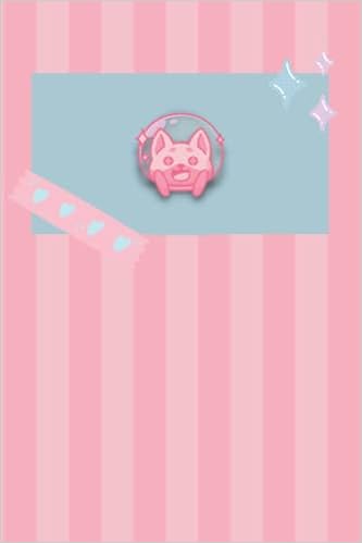 Amazon Com Aesthetic Notebook Japanese Kawaii Pink And Blue Cute Shiba Lined Journal Diary For Kids Teens Adults Press Jklove Books