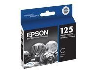 Epson 125 - Print cartridge - 1 x black - for Stylus NX420, NX530, WorkForce 520 (T125120) -