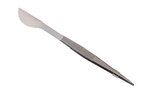 Tenartis Straight Bonsai Tweezers with Spatula