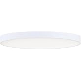 Maxim Trim-20W 1 LED Flush Mount-11 Inches Wide by 0.75 inches high-White Finish