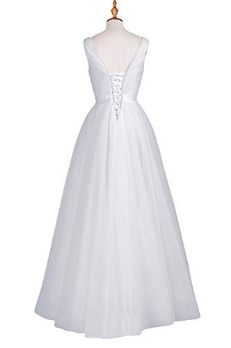 3 99Gown+Wedding+Dresses+V+Neck+Bridal