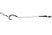 Beyond Tackle Carp Combi Rig 25 Lb Soft Braid Teflon Coated Curve Shank Barbed Hook Pack of 5 (Brown, 2)