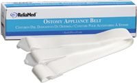 ZR8299 - ReliaMed Adjustable Ostomy Belt for Hollister Pouches, Large (29 - 49) 1 Width