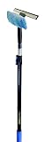 EVERSPROUT 5-to-13 Foot Squeegee and Microfiber Window Scrubber (20 Foot Reach) | 2-in-1 Window & Glass Cleaning Combo with Light-Weight, Aluminum Extension Pole | Includes 11-inch Blade