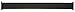 Gilden Custom Length Gents Expansion 17-22mm Black Stainless Steel Watch Band 552-B