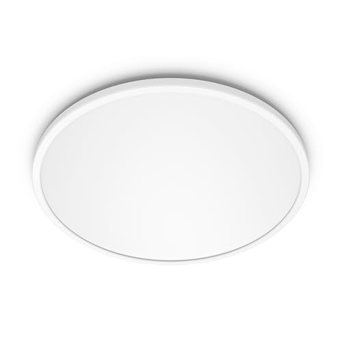 PHILIPS LED SceneSwitch Deckenleuchte (18 W), 3 Helligkeitsstufen, kaltweiß Licht, energiesparende Raumbeleuchtung mit EyeComfort, weiß, 30cm