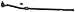 ACDelco 46A3068A Advantage Passenger Side Outer Steering Linkage Tie Rod